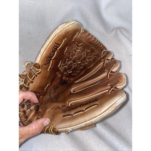 Vintage baseball glove Louisville Slugger HBG43N Graig Nettles 10"Cowhide Right - Picture 3 of 9